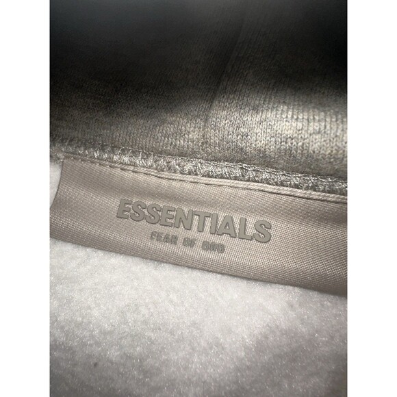 Small/Medium/Large Fear Of God Essentials Hoodie Dark Oatmeal SS22 NEW AUTHENTIC - Picture 8 of 11
